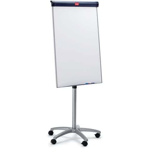 Coated-steel magnetic mobile easel - Nobo