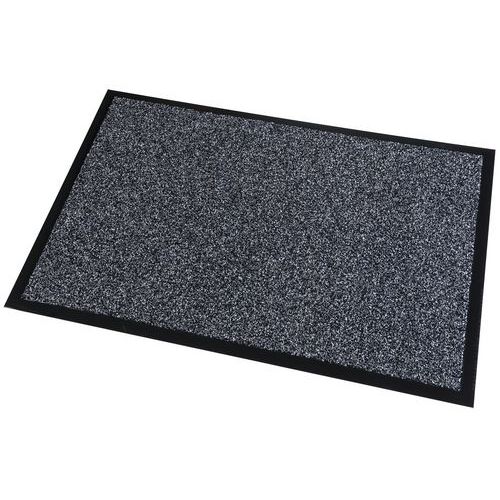 Premium velvet-look mat, grey - Paperflow
