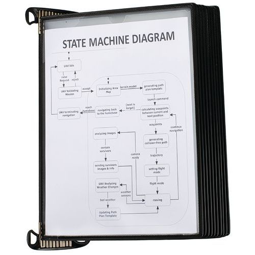 Wall unit with A4 pocket - Magnetic - Tarifold