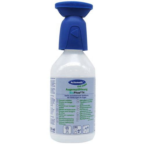 Eye wash bottle - neutral pH - 250 ml