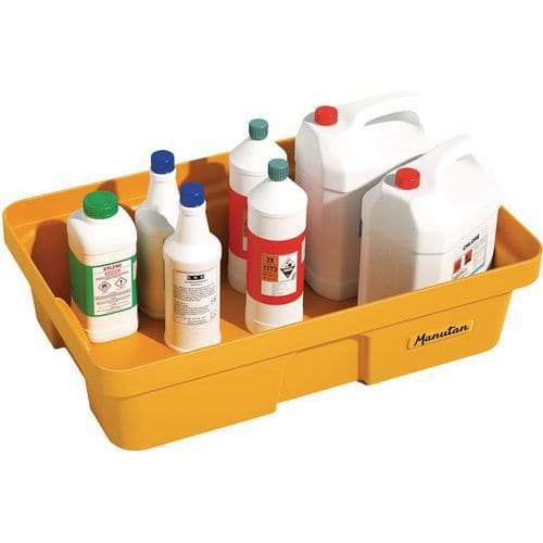 Spill Tray With Grate - 30L - Manutan Expert