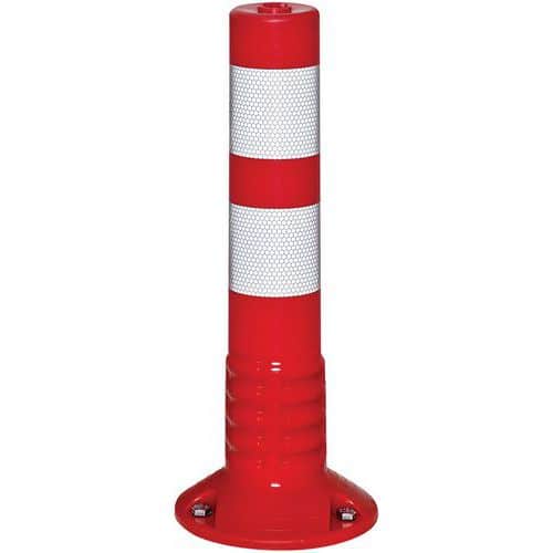 Self-Righting Reflective Flexible Traffic Safety Bollard/Post -Moravia