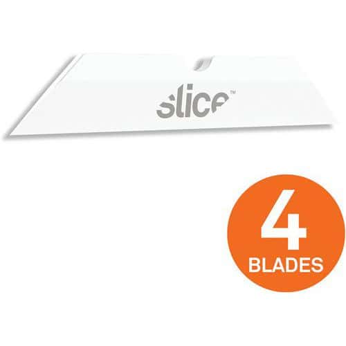Slice Ceramic Replacement Pointed Blades - 4 Pack - White Box Cutters