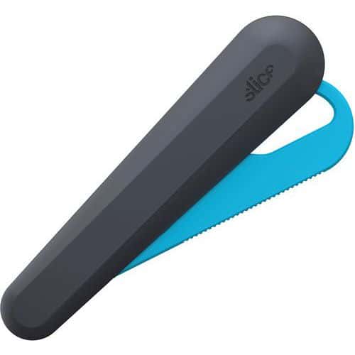Smart Utility Knife - Retracting Ceramic Blade - Squeeze Nylon Handle