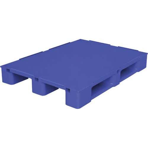 Blue Hygienic Heavy Duty Plastic Food Pallets - Totebox UK - Hygienic