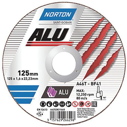 Flat grinding disc - Norton