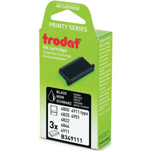 Refill for Trodat stamp and dater - Black