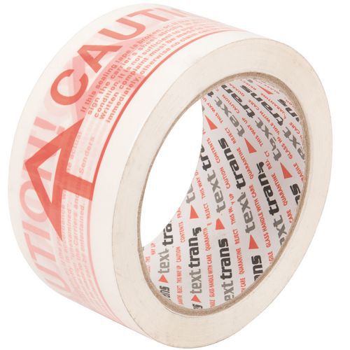 Packaging Tape - Printed Labels - 36 Rolls