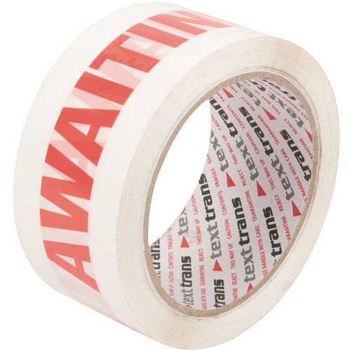 Packaging Tape - Printed Labels - 36 Rolls