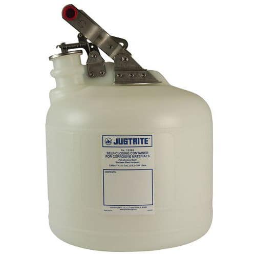 Container for flammable corrosive products - Justrite