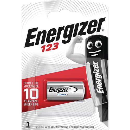 Lithium battery for electronic devices - 123 - Energizer