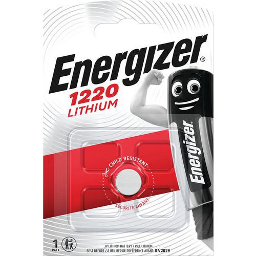 CR1220 lithium battery for calculators and watches - Energizer