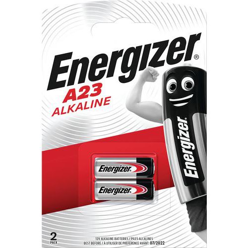 Alkaline multifunction battery for calculators, watches etc. - MN21/A23 - Pack of 2 - Energizer