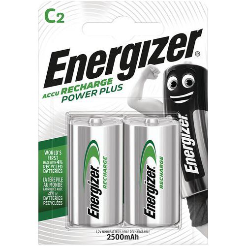 Rechargeable battery C/LR14 - Pack of 2 - Energizer