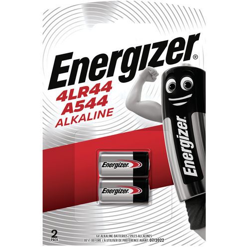 4LR44 miniature alkaline battery - Pack of 2 - Energizer