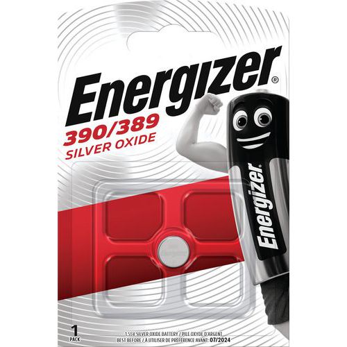 390-389 silver oxide coin battery - Energizer