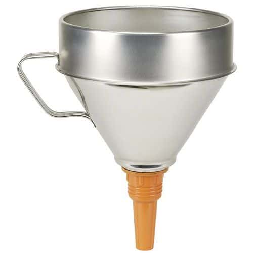 Galvanised sheet steel funnel - Dia. 200 mm - 3.2 l - Pressol