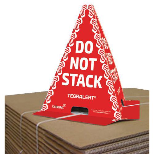 Pallet Cones - Preprinted Do Not Stack - Pack of 25 - Safety Equipment