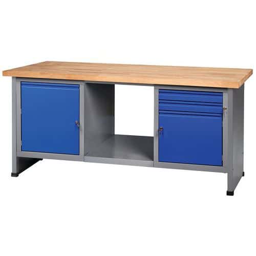 FK 184 workbench with cabinet and drawers - Küpper