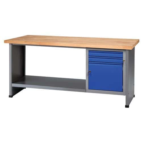 FK 184 workbench with cabinet and drawers - Küpper