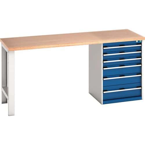 Bott Cubio Heavy Duty Workbench With MPX Worktop HxWxD 940x2000x750mm