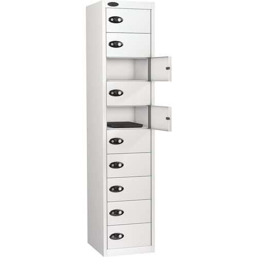 Mobile Phone/Tablet Storage Lockers - 15 Metal Cabinets - Probe