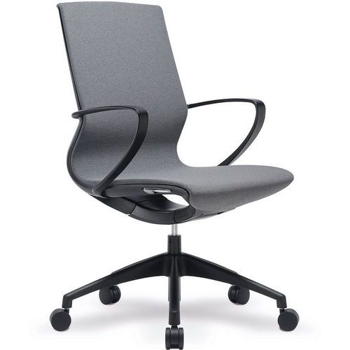 Ergonomic Operator Home/Office Chair - Fixed Arms - Swivelling - Aeros