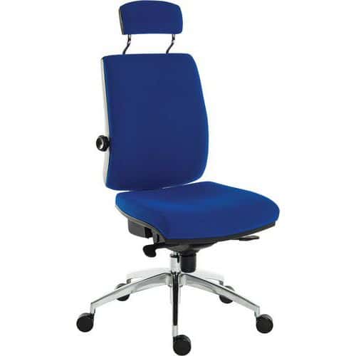 Heavy Duty Ergonomic Fabric Office Chair - Swivel Wheel - Ergo Plus HR