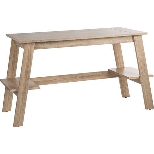 Trestle Bench Desk - Home/Office Storage - HxWxD 74x140x58cm - Baylor