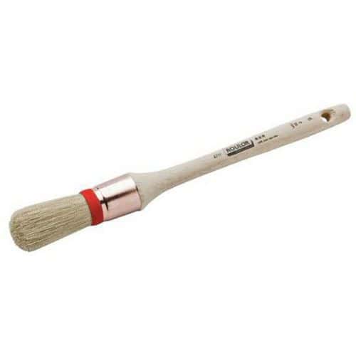 Round sash brush - Wooden handle