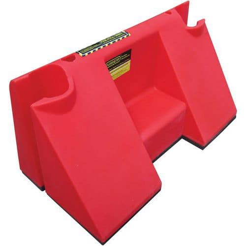 Pre-Fill Flood Defence Barrier - Red/White - 500/900mm High -Floodstop