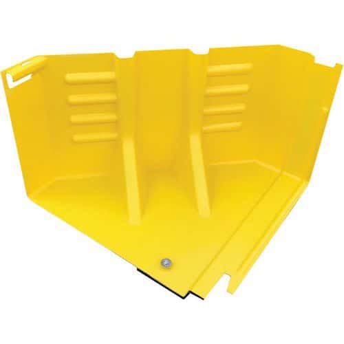 Mobile Flood Barrier Corner - Protective Flood Defence - 690x610x450mm