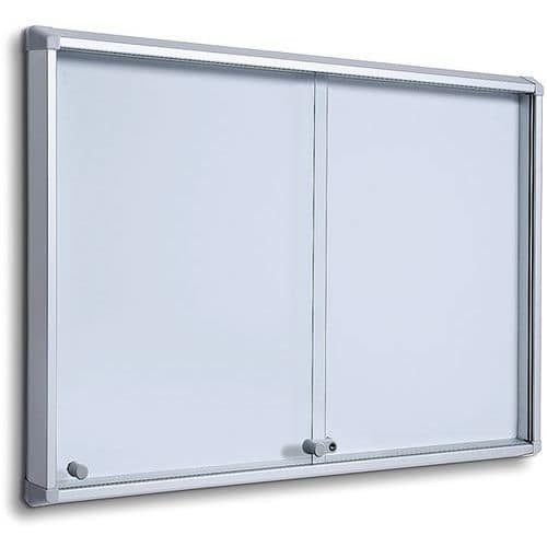 Indoor display case with magnetic back - Jansen Display