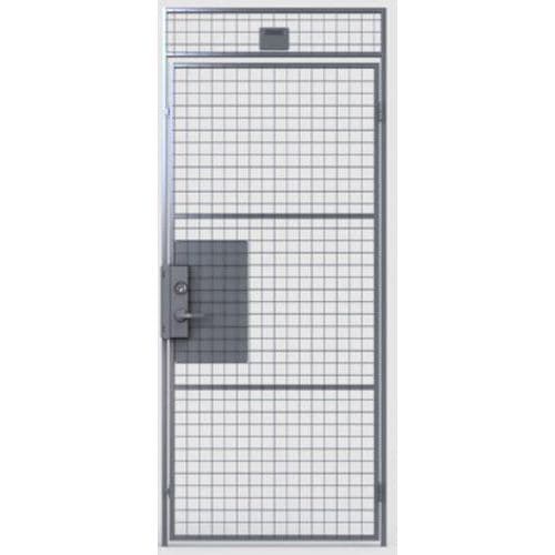 Hinged door for UX 450 mesh partition - With keyed lock