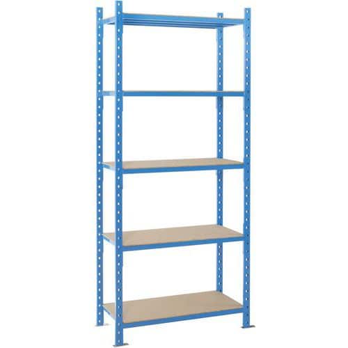 Combi-Plus shelving - Tubular shelf + wooden platform - Manorga