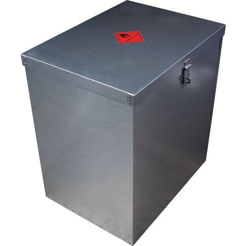 Galvanised Steel COSHH Floor Chest - Outdoor Hazardous Storage