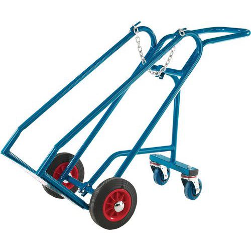 Single Cylinder Trolley With Rear Wheel Attachment - 150kg Capacity