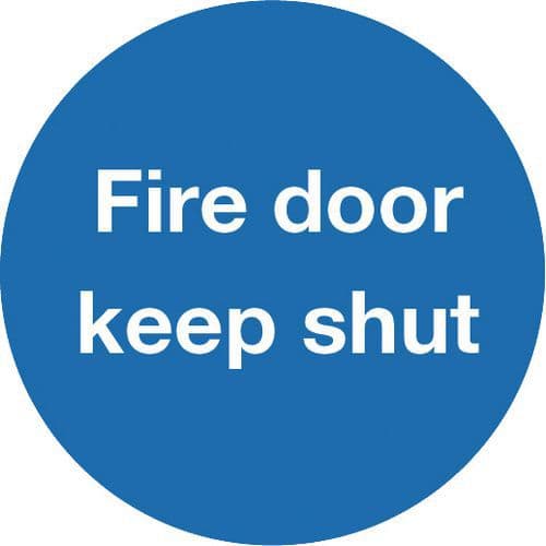 Fire Door Keep Shut - Sign