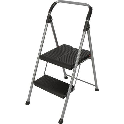 Werner Folding Step Stool/Step Ladder - 2 Steps - Commercial/Kitchen