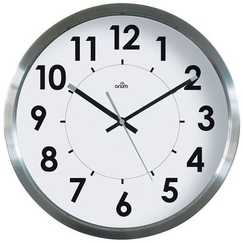 Stan stainless steel clock - Orium