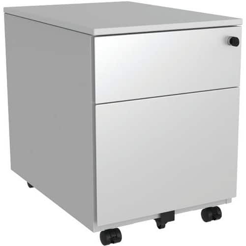 Combi-Classic mobile box - Light grey