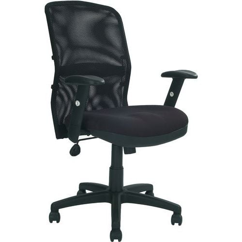 Jupiter Mesh Chair With Lumbar Support - Nautilus Comfortable