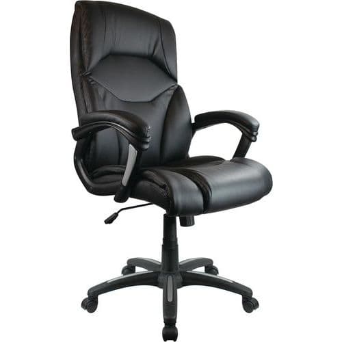 Calder High Back PU Leather Executive Office Chair