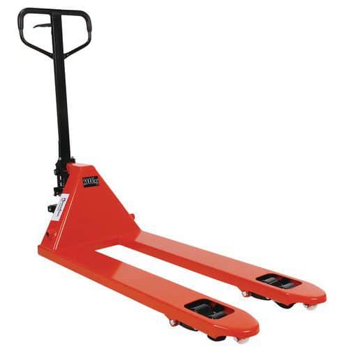 Manual pallet truck 2000 kg - Forks 1150 mm - Manutan Expert