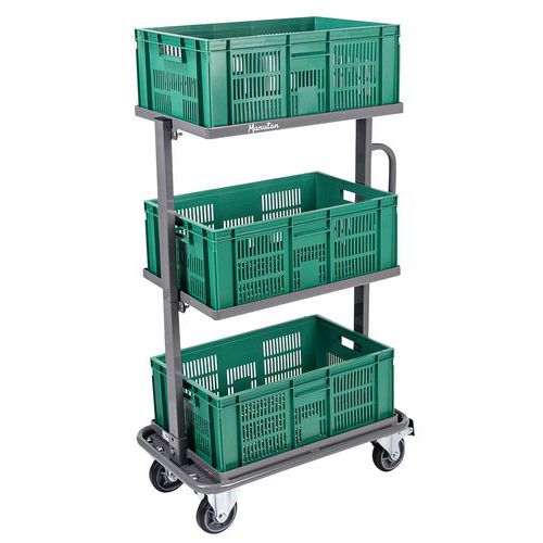 European-standard 45-l container trolley