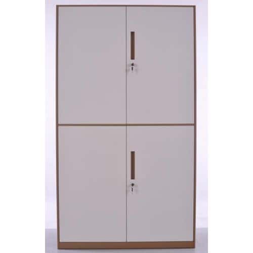 Tall cabinet with four hinged doors - Manutan Expert