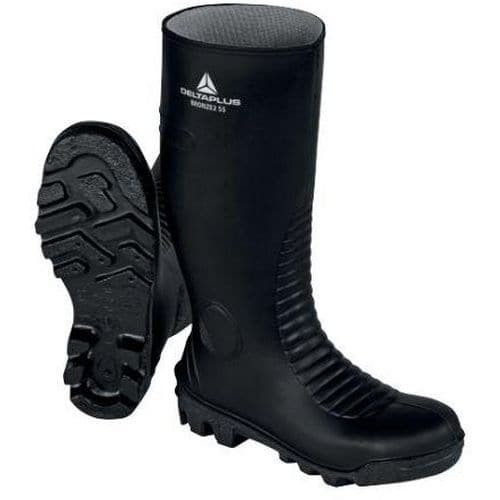 S5 SRA PVC Safety Boots - Black - Delta Plus