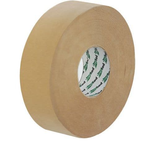 Kraft Brown Paper Packing Tape Roll - Hot Melt Adhesive - 50-75mm Wide