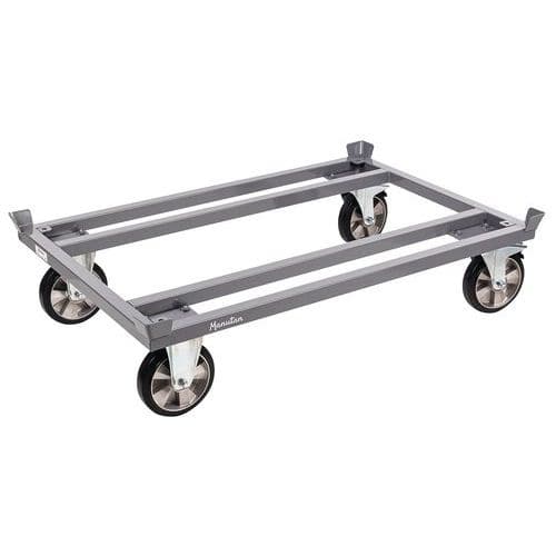 Mobile Pallet Trolley - 500-1200kg Capacity Dolly - Manutan Expert