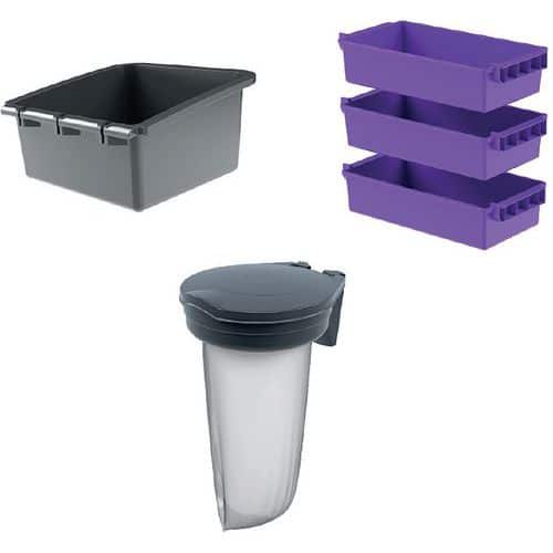 Janitorial Accessory Pack For Janitor Cleaning Cart/Trolleys